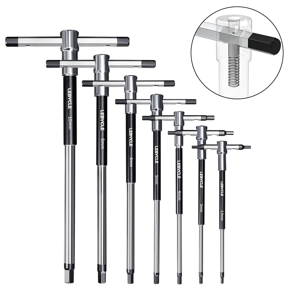 Home Improvement Tim Allen - 2/2.5/3/4/5/6/8/10mm/T25 Torx 스크루 드라이버 자전거 T-핸들
