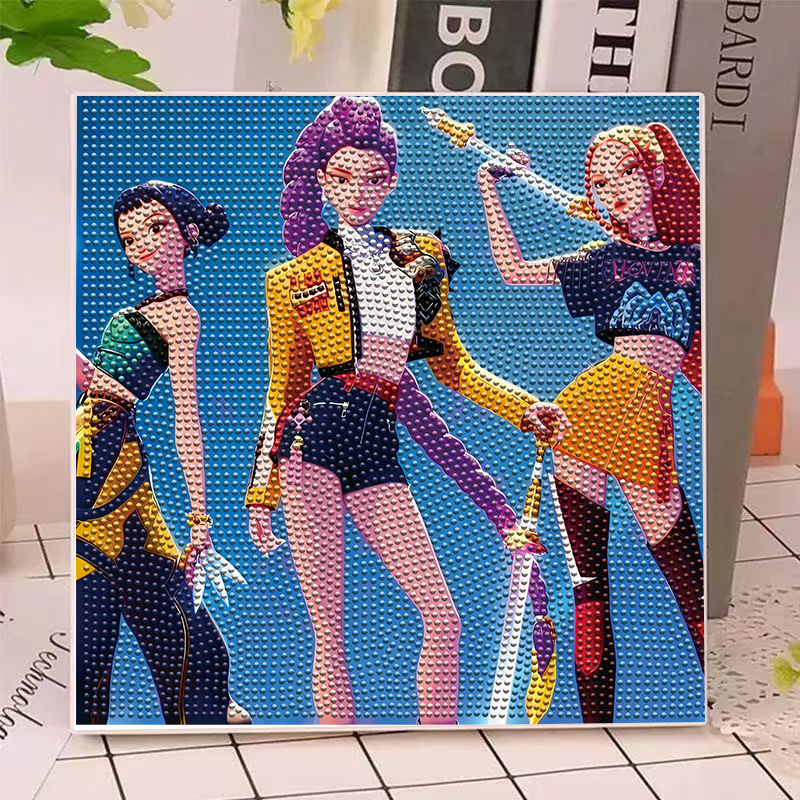 Home Improvement House - 애니메이션 헌터즈 걸스 루미 밀라 조이