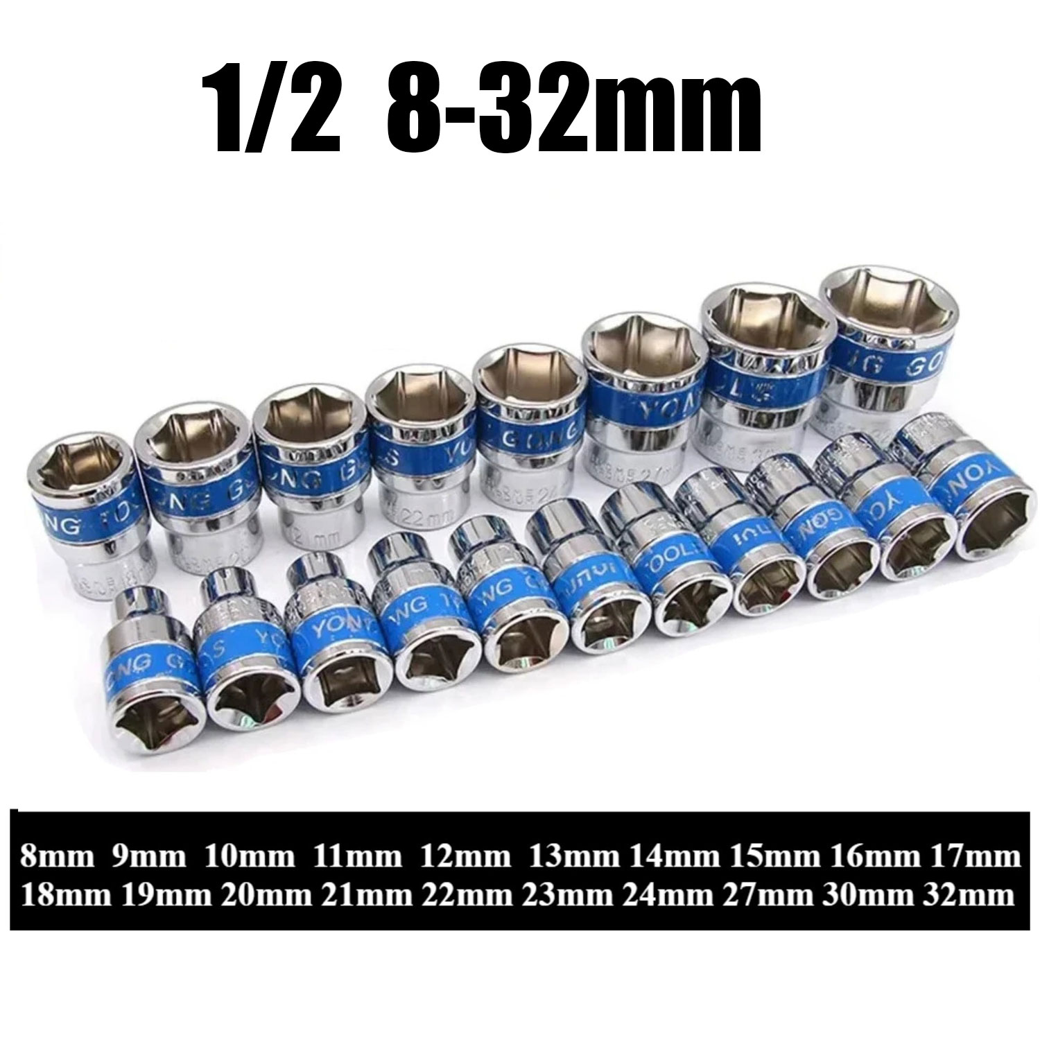 8-32mm 1/2인치 헥스 메트릭 숏 소켓 CR-V  - Home Improvement Tim Allen 리뷰 및 가격